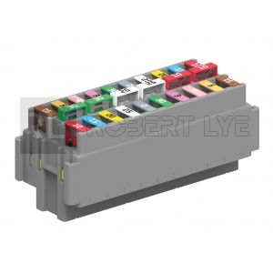 Boîte à fusibles pour 2 fusibles MIDI + 2 fusibles MEGA + 1 module porte  fusible - Robert-Lye